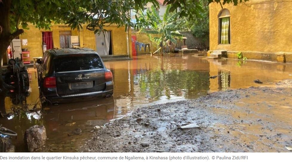 RDC: alors que de fortes pluies sont annoncées, l'État...