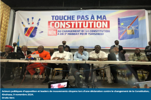 RDC : des forces politiques et sociales s’opposent à la révision constitutionnelle