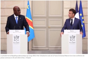 Le président français exhorte le Rwanda à «cesser son soutien» aux rebelles du M23 et à «retirer ses forces» de RDC