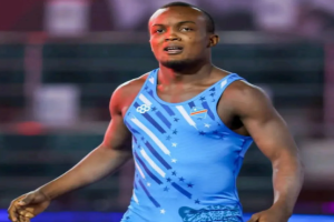 Guy Kabeya remporte l’or aux Championnats d’Afrique de lutte cadets et offre un premier titre à la RDC