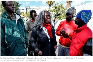 Tunisie: la militante antiraciste Saadia Mosbah jugée pour blanchiment d’argent