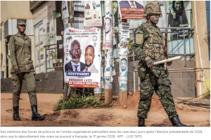 Ouganda: des dizaines d'opposants tués et 2000 arrestations, selon le chef de l'armée