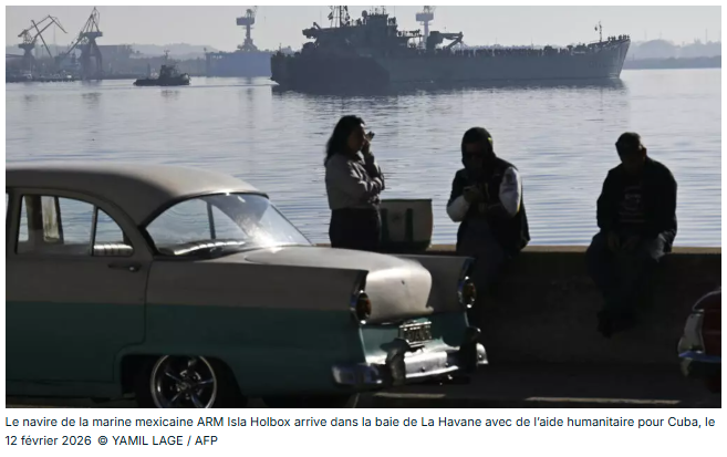 Cuba : le Mexique envoie de l'aide humanitaire, le...