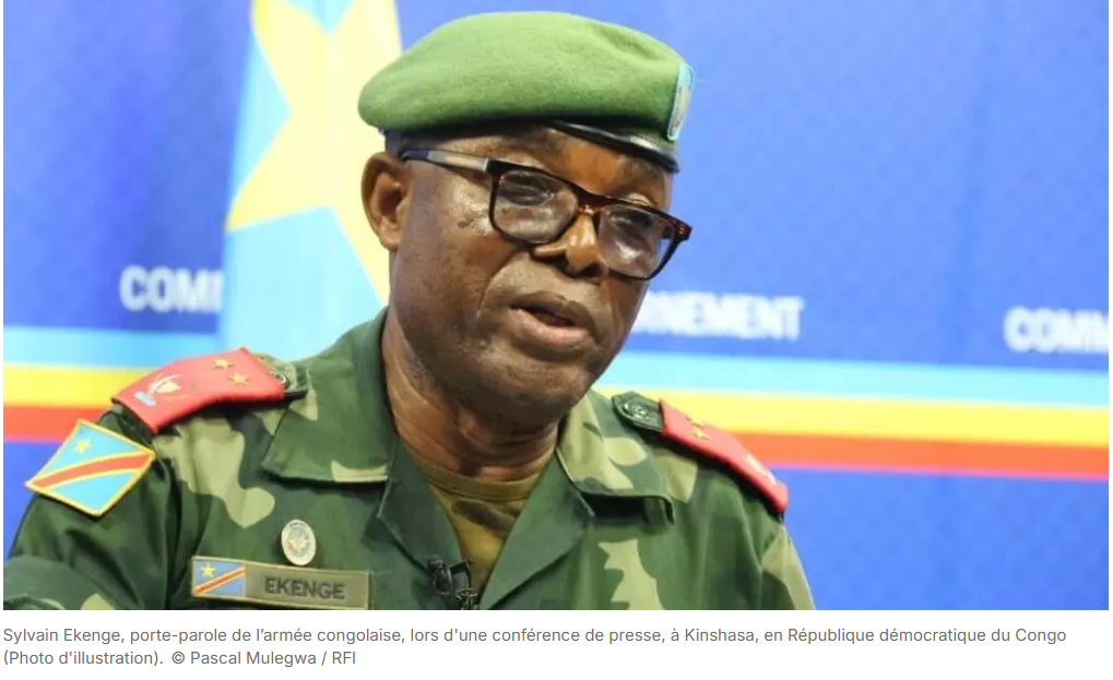 RDC: les généraux et officiers supérieurs arrêtés ces...