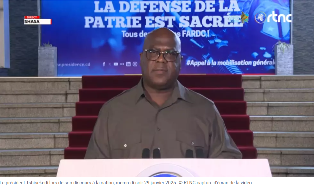 Agression rwandaise : Félix Tshisekedi lance une mobilisation...